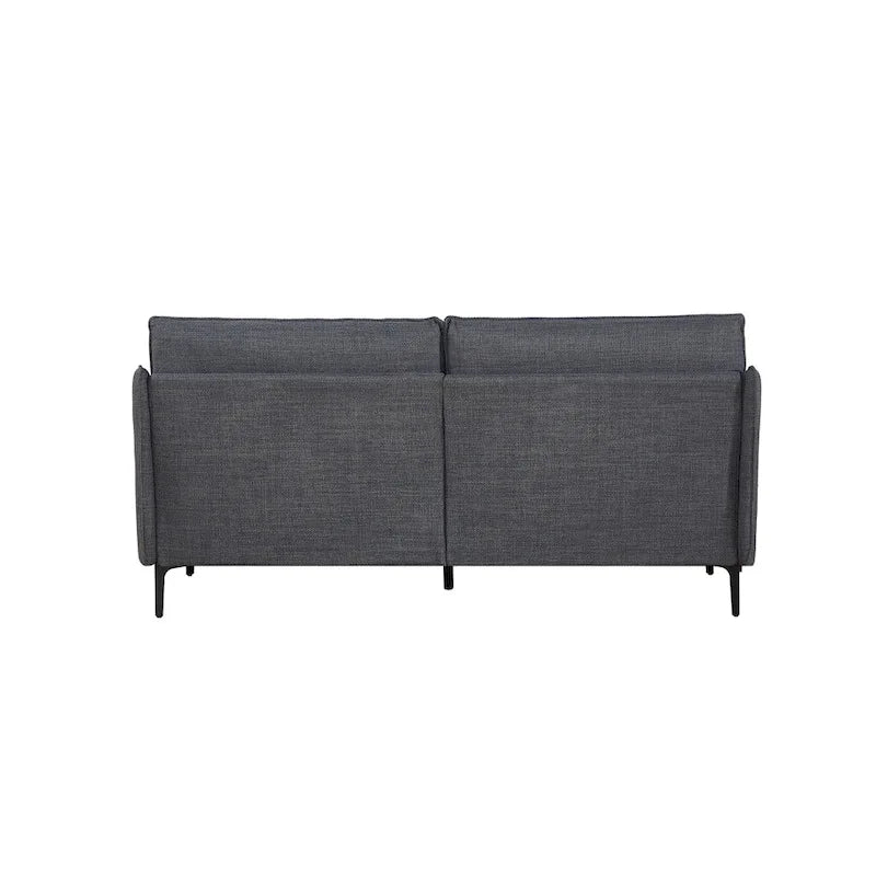 2.5-Seater Sofa with USB Charging Port & Metal Legs