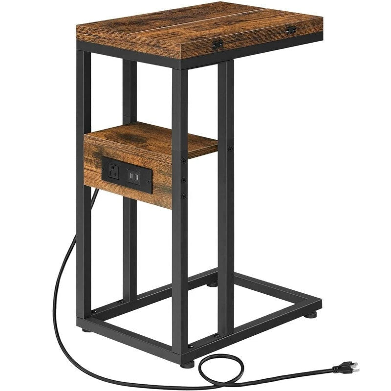 Klappbarer Beistelltisch - 15.4D x 10.2W x 25.2H