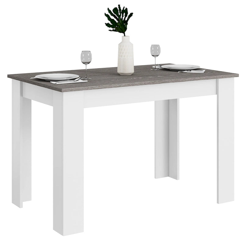 Table à manger de cuisine rectangulaire de 47 pouces pour