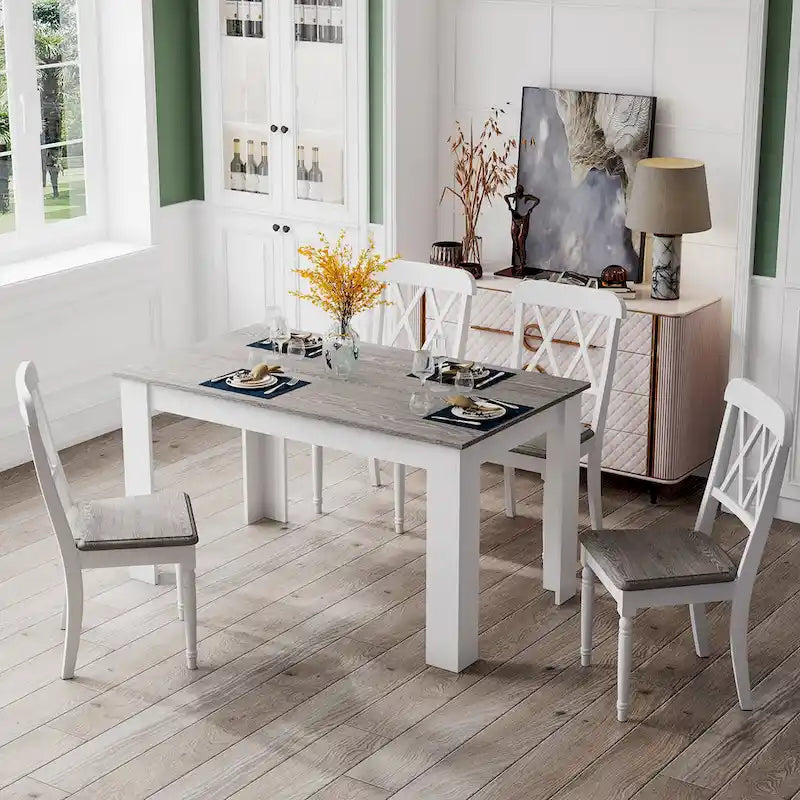 Dining Table 47 Inch Kitchen Dining Table Rectangular for