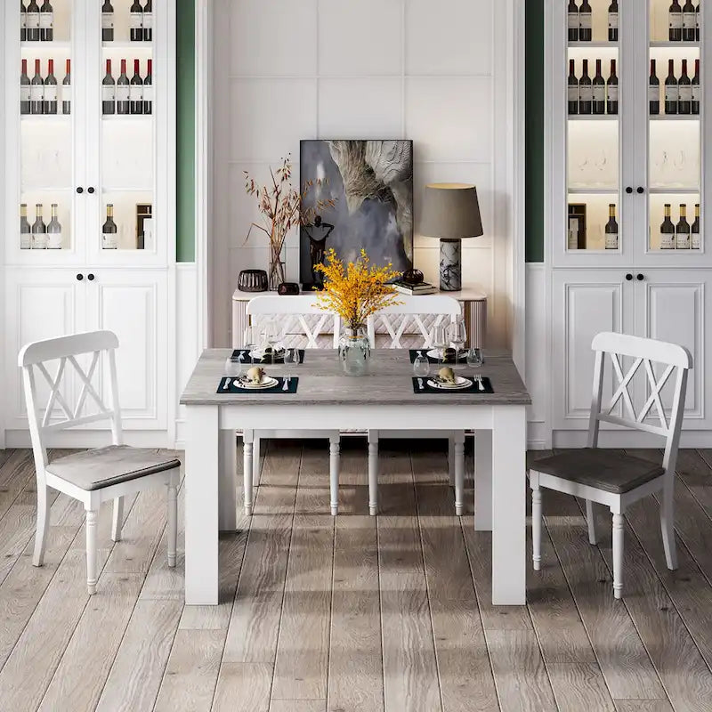Dining Table 47 Inch Kitchen Dining Table Rectangular for