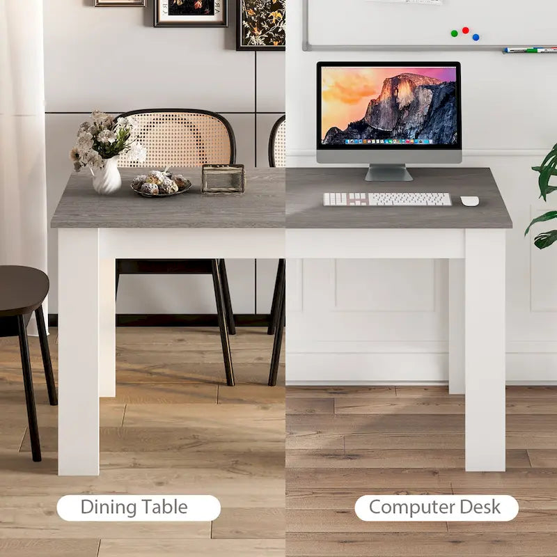 Dining Table 47 Inch Kitchen Dining Table Rectangular for