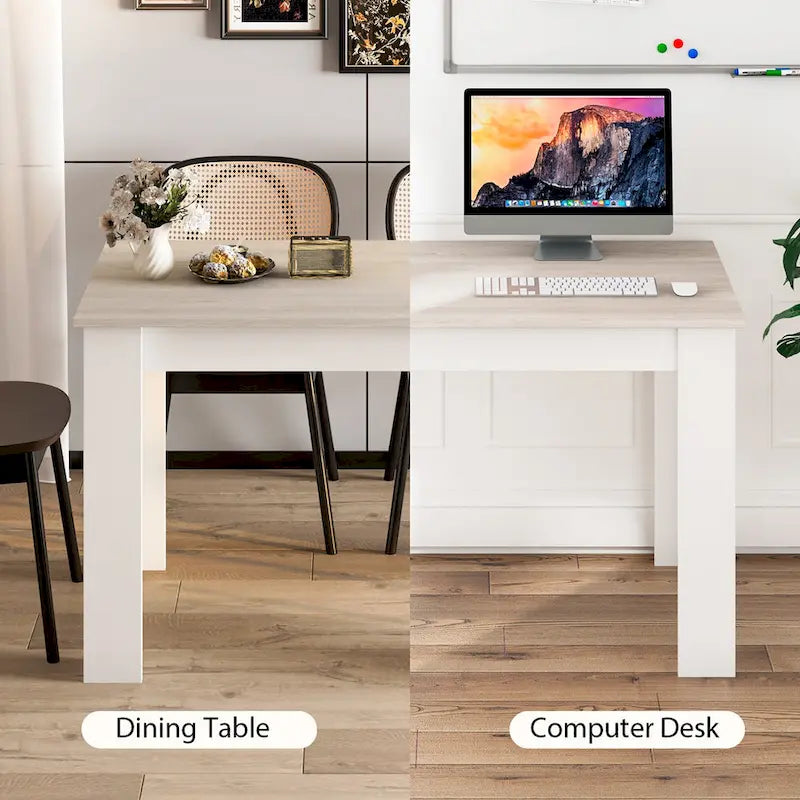 Dining Table 47 Inch Kitchen Dining Table Rectangular for