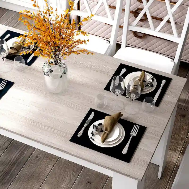 Dining Table 47 Inch Kitchen Dining Table Rectangular for