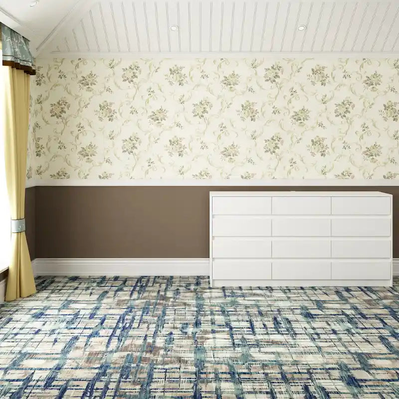 Commode à 12 tiroirs pour chambre avec tiroirs profonds, grand coffre en bois au sol