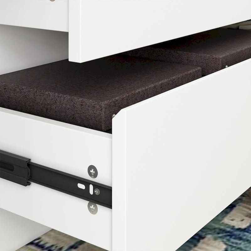 Commode à 12 tiroirs pour chambre avec tiroirs profonds, grand coffre en bois au sol