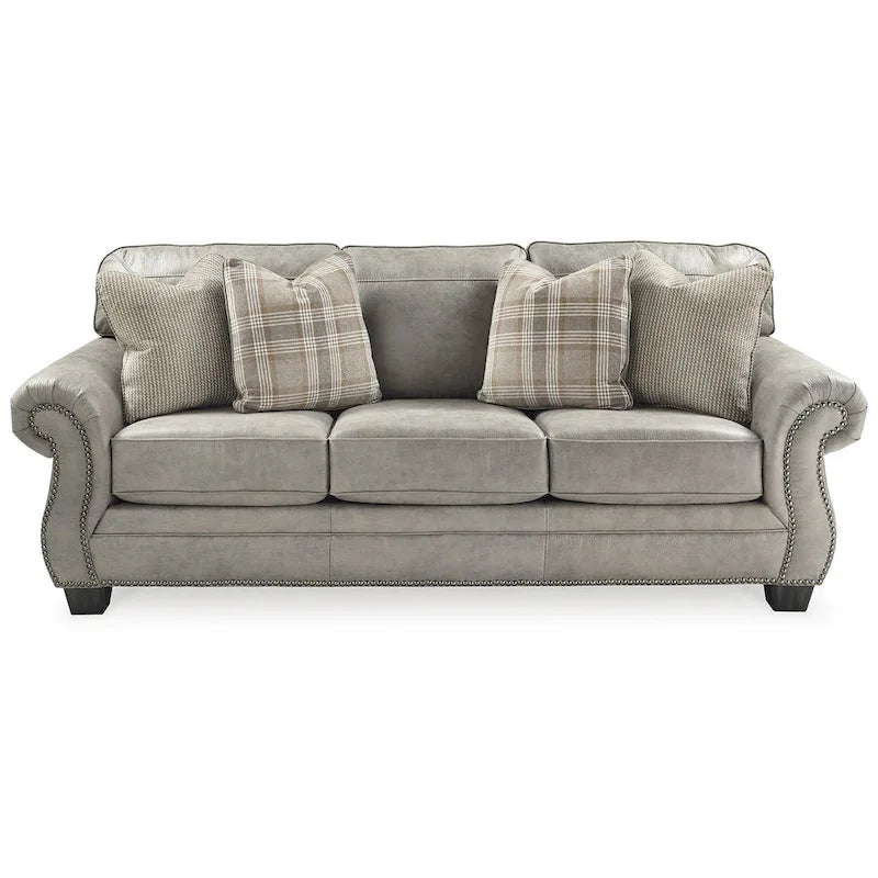 Stahlsofa - 91 W x 38 D x 38 H