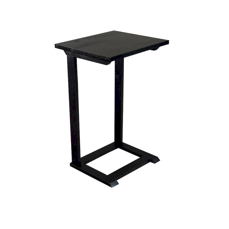 C-Tisch aus massivem Akazienholz