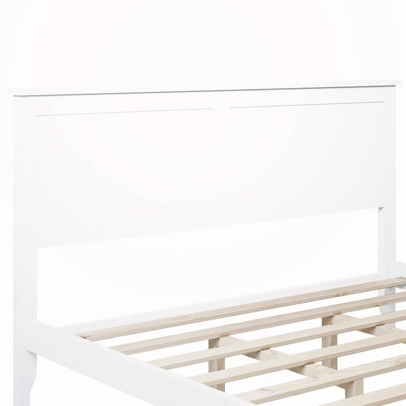 Podestbett aus Massivholz für Queensize-Matratze