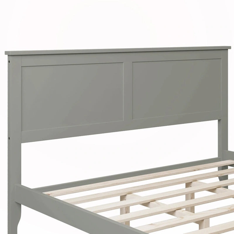 Podestbett aus Massivholz für Queensize-Matratze