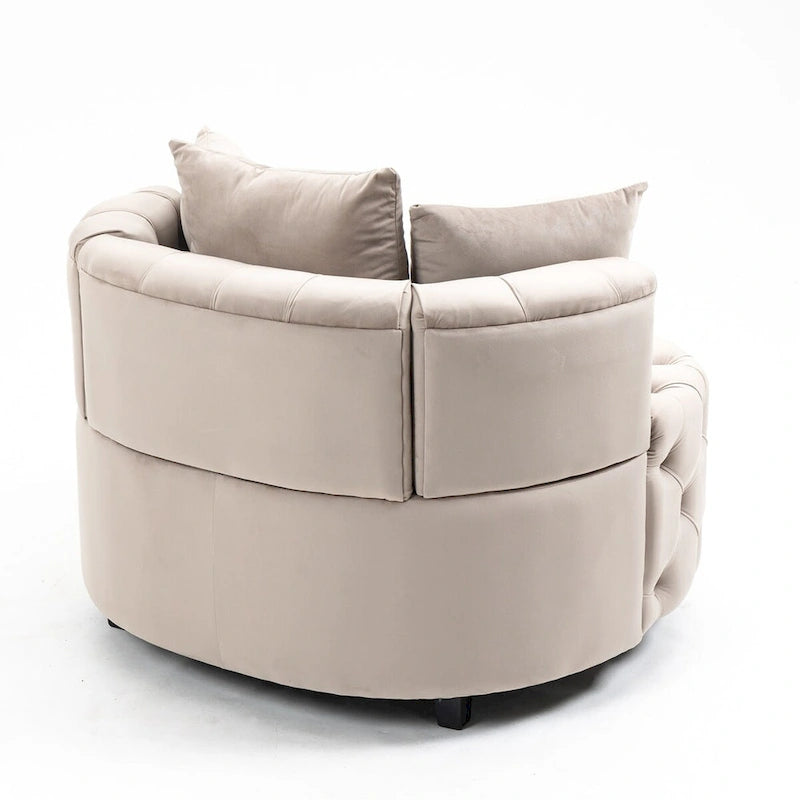 Accent Chair / Classical Barrel Chair for living room / Modern Leisure Chair