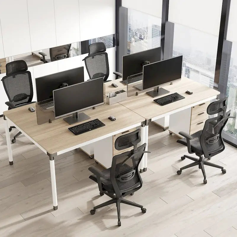 Ergonomischer Bürostuhl mit 360°-Drehfunktion, höhenverstellbarem Netzbezug, verstellbarer Kopfstütze, Lendenstütze und Armlehnen