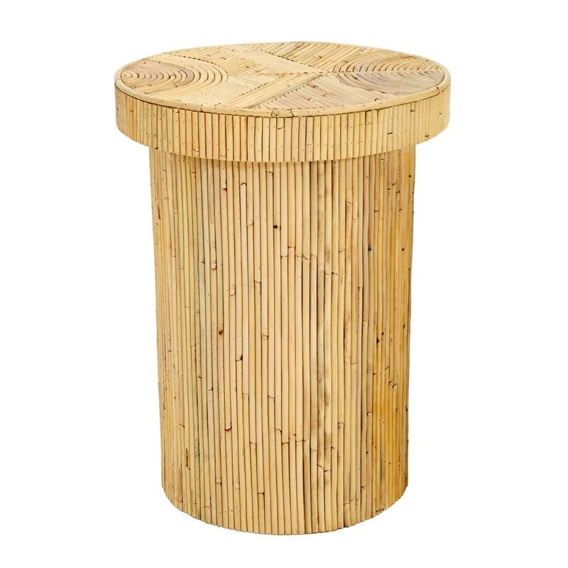 Beistelltisch aus Rattan