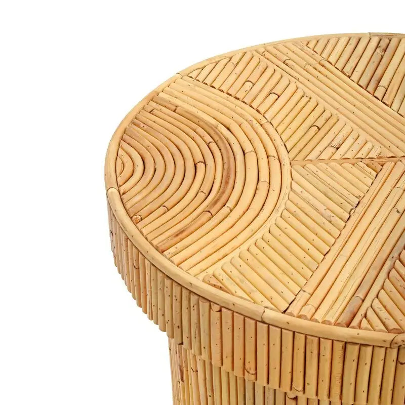 Beistelltisch aus Rattan